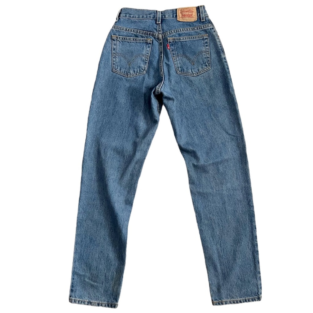 Vintage 2004 Levi’s 550 Women’s Classic Relaxed + Tapered Jeans Sz 12 Short